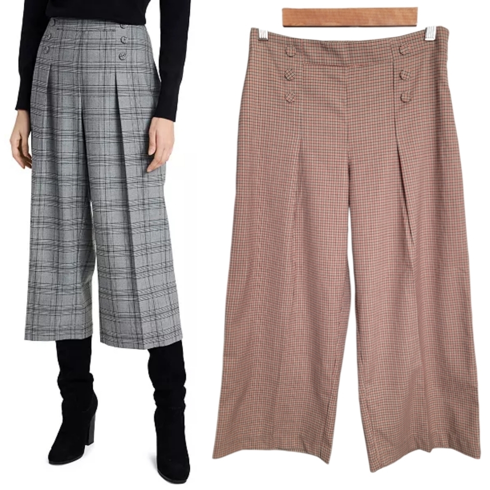 Riley & Rae Sydney Plaid Culottes - Picture 9 of 9